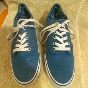 Vans Off The Wall Skate Shoes - Women's Size 8 - Canvas Lace Up 721356